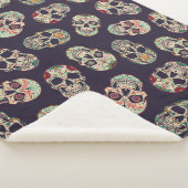 Couverture Sherpa Crânes à sucre (3/4)