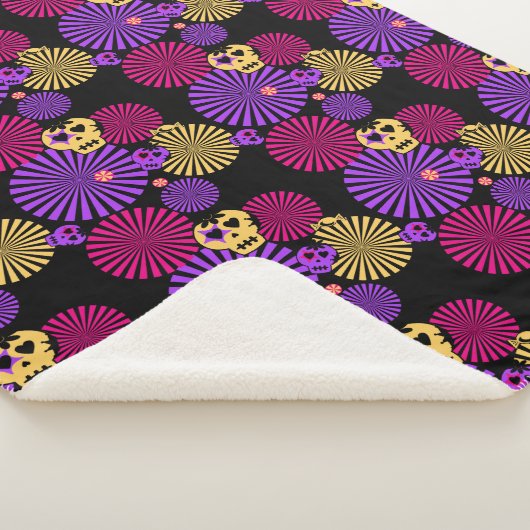 Couverture Sherpa Crânes de fête (3/4)