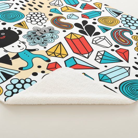 Couverture Sherpa Crazy head (3/4)