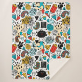 Couverture Sherpa Crazy head (Devant)