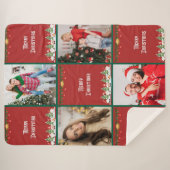 Couverture Sherpa Create Your Own Christmas Photo Collage (Devant (Horizontal))