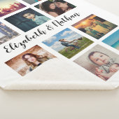 Couverture Sherpa Create Your Own Custom 12 Photo Collage (3/4)