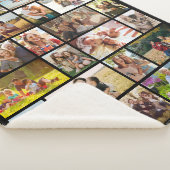 Couverture Sherpa Create Your Own Custom 24 Photo Collage (3/4)