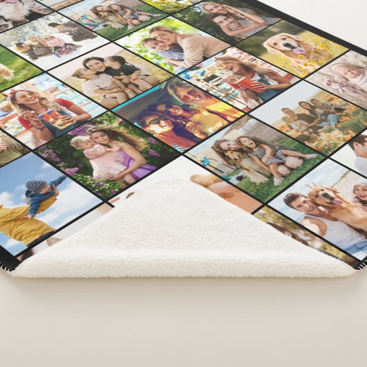 Couverture Sherpa Create Your Own Custom 30 Photo Collage (3/4)