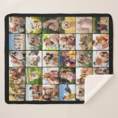 Couverture Sherpa Create Your Own Custom 30 Photo Collage (Devant (Horizontal))