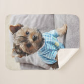 Couverture Sherpa Create Your Own Photo (Devant (Horizontal))