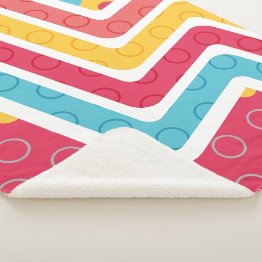 Couverture Sherpa Création géométrique (3/4)