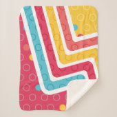 Couverture Sherpa Création géométrique (Devant)