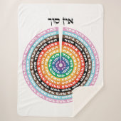 Couverture Sherpa Création Kabbaliste - Hébreu Queer Sefirot (Devant)