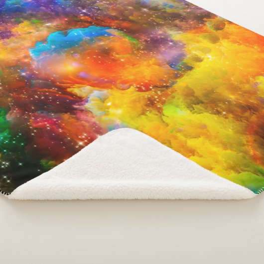 Couverture Sherpa Creative arrangement of fractal elements, lights a (3/4)