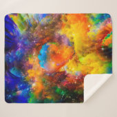 Couverture Sherpa Creative arrangement of fractal elements, lights a (Devant (Horizontal))