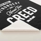 Couverture Sherpa Créé Nom personnalisé Cadeau Anniversaire (3/4)