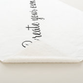 Couverture Sherpa Créez votre propre (3/4)