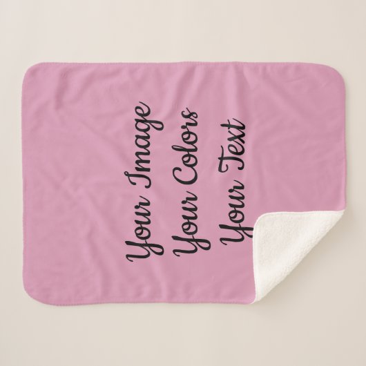 Couverture Sherpa Créez votre propre (Devant (Horizontal))