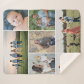 Couverture Sherpa Créez votre propre collection de 7 photos (Devant (Horizontal))