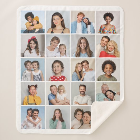 Couverture Sherpa Créez votre propre collection de photos 20 (Devant)