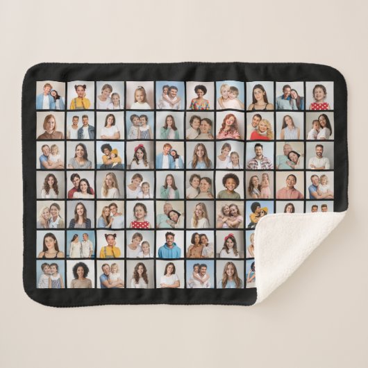 Couverture Sherpa Créez votre propre collection de photos 70 (Devant (Horizontal))