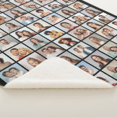 Couverture Sherpa Créez votre propre collection de photos 70 Blanche (3/4)