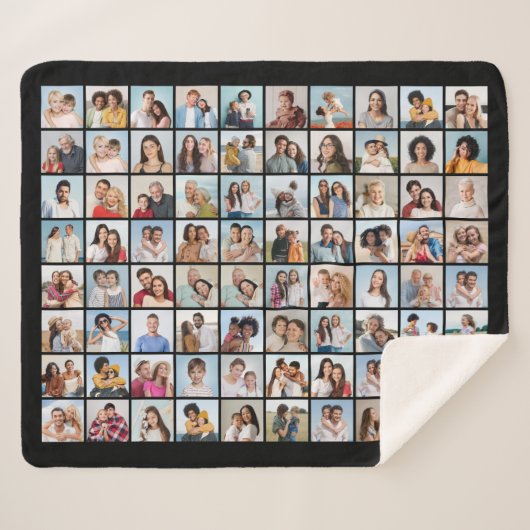 Couverture Sherpa Créez votre propre collection de photos 80 (Devant (Horizontal))