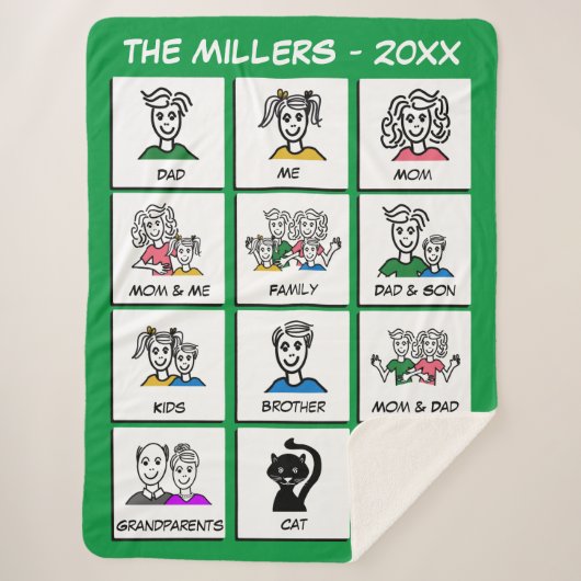 Couverture Sherpa Créez votre propre collection de photos instantané (Devant)