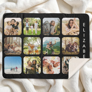 Couverture Sherpa Créez votre propre collection de photos personnali