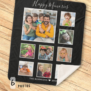 Couverture Sherpa Créez votre propre collection photo de famille 9 n