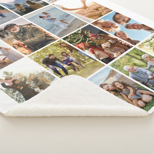 Couverture Sherpa Créez votre propre collection photo personnalisée (3/4)