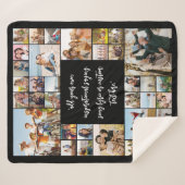 Couverture Sherpa Créez votre propre collection photo personnalisée  (Devant (Horizontal))