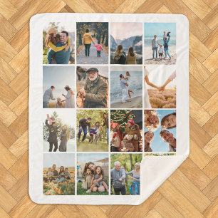 Couverture Sherpa Créez votre propre collection photo personnalisée