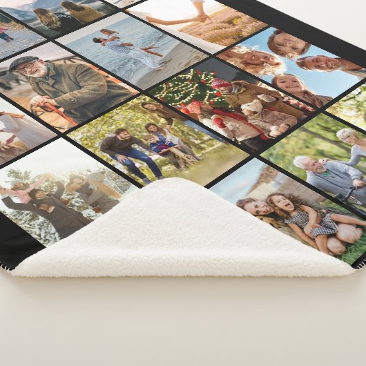 Couverture Sherpa Créez votre propre collection photo personnalisée (3/4)