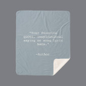 Couverture Sherpa Créez votre propre devis