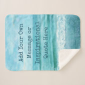 Couverture Sherpa Créez votre propre devis inspirant motivationnel (Devant (Horizontal))