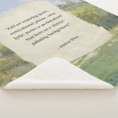 Couverture Sherpa Créez votre propre devis Peinture Vintage (3/4)