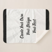 Couverture Sherpa Créez votre propre personnalisation (Devant (Horizontal))