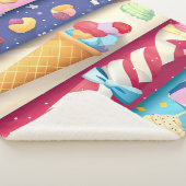 Couverture Sherpa Crème glacée (3/4)