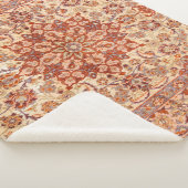 Couverture Sherpa Crème pourrie brune de Perse Tan (3/4)