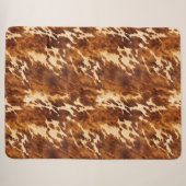 Couverture Sherpa Crevette Brown de Western Cream (Devant (Horizontal))