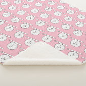 Couverture Sherpa Crochet de dessin animé + Artisanat d'impression à (3/4)