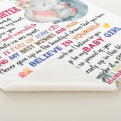 Couverture Sherpa Crois En Toi, À Ma Petite-Fille (3/4)