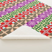 Couverture Sherpa Croix chrétienne Motif 1 (3/4)