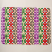 Couverture Sherpa Croix chrétienne Motif 1 (Devant (Horizontal))