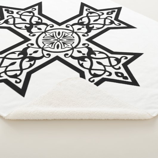 Couverture Sherpa Croix copte (3/4)