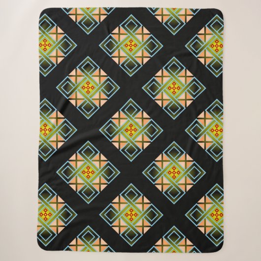 Couverture Sherpa Croix de diamant (Devant)
