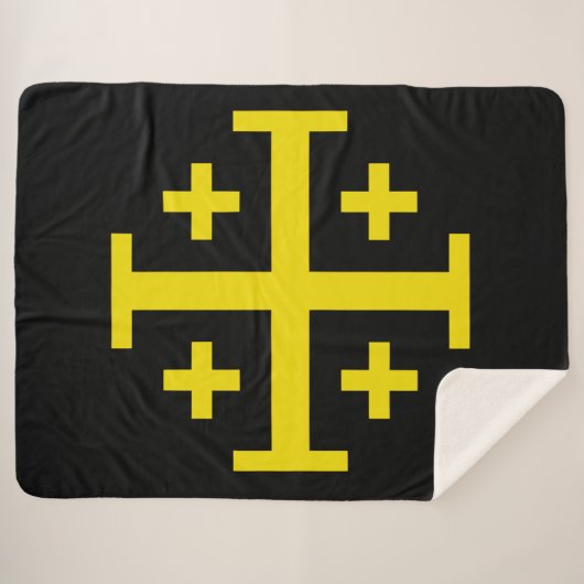 Couverture Sherpa Croix de Jérusalem (Devant (Horizontal))