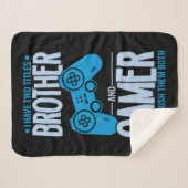 Couverture Sherpa Crushing deux titres Brother et Gamer (Devant (Horizontal))