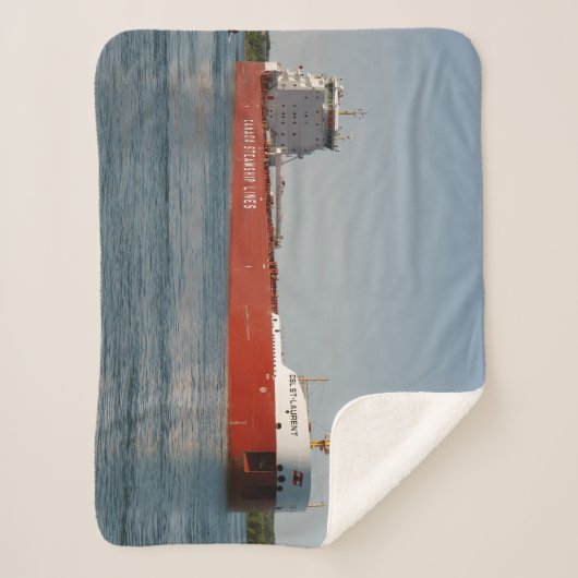 Couverture sherpa CSL St. Laurent (Devant)