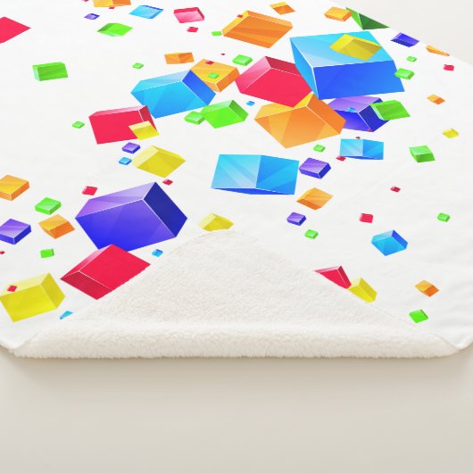 Couverture Sherpa Cubes colorés 1 (3/4)