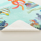 Couverture Sherpa Cuisine Sherpa pour enfants Ocean Friends (3/4)