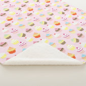 Couverture Sherpa Cupcake Party Sherpa Blanket (3/4)