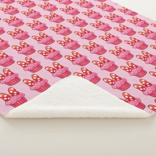 Couverture Sherpa Cupcake Sherpa Blanket (3/4)